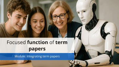 Discover practical strategies for embedding smaller writing assignments into your courses. Enable students to use AI in ways that genuinely support learning.